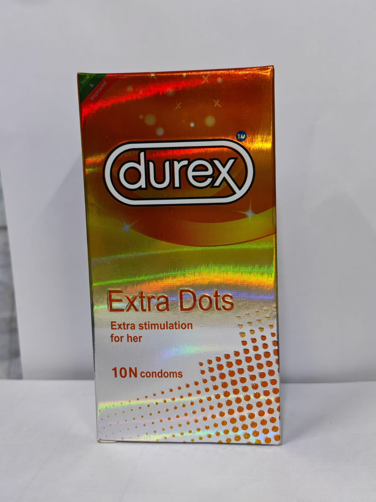 Durex Extra Dots 10 Pcs Condom